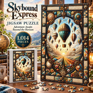 Skybound Express Ballon Puzzel van 1.014 stukjes