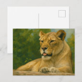 Skybound Grace - Leeuwin op de richel Briefkaart (Voorkant / Achterkant)