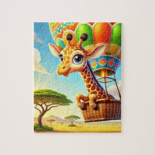 Skybound Safari Legpuzzel (Verticaal)