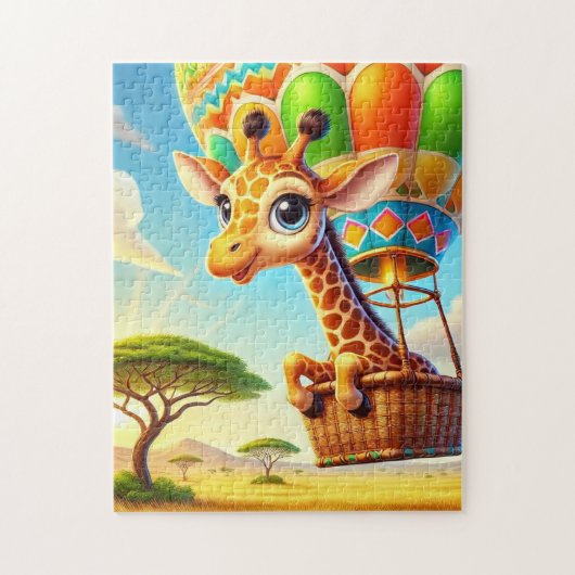 Skybound Safari Legpuzzel (Verticaal)