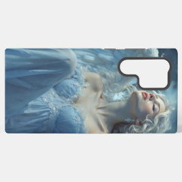 Skybound Silence: Engel van de Middernachtsluier Samsung Galaxy Hoesje