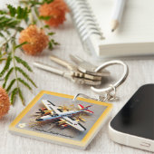 "Skybound Sophistication" Sleutelhanger (Voorkant Rechts)