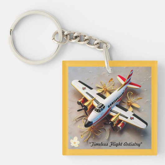 "Skybound Sophistication" Sleutelhanger (Voorkant)