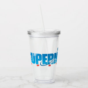 Skybound Superman Silhouette Acryl Drinkbeker
