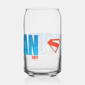 Skybound Superman Silhouette Blikvorm Glas (Rechts)