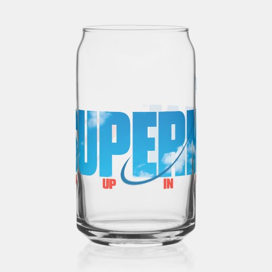 Skybound Superman Silhouette Blikvorm Glas (Links)