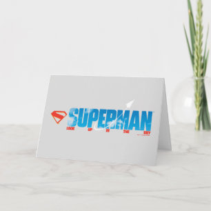 Skybound Superman Silhouette Kaart