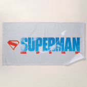Skybound Superman Silhouette Strandlaken (Voorkant)