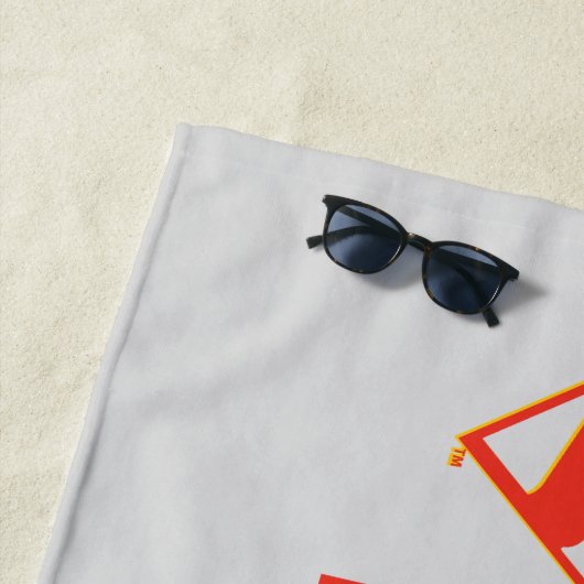 Skybound Superman Silhouette Strandlaken (In situ)