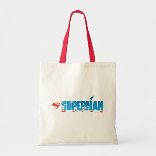Skybound Superman Silhouette Tote Bag (Voorkant)
