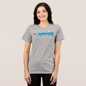 Skybound Superman Silhouette Tri-Blend Shirt (Voorkant volledig)