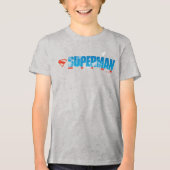 Skybound Superman Silhouette Tri-Blend Shirt (Voorkant)