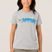 Skybound Superman Silhouette Tri-Blend Shirt (Voorkant)