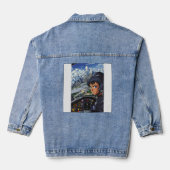 Skyburner: Midnight Wings Denim Jacket (Achterkant)