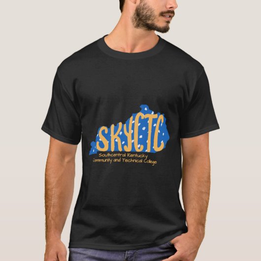 SKYCTC Ky stippenprint T-shirt (Voorkant)