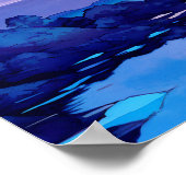 Skydancer op het water schilderij poster (Hoek)