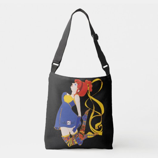 Skydancer schoudertas crossbody tas (Voorkant)