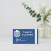 SKYDIVE-bel Visitekaartje (Staand voorkant)