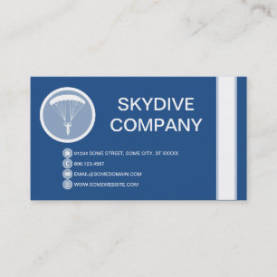 SKYDIVE-bel Visitekaartje