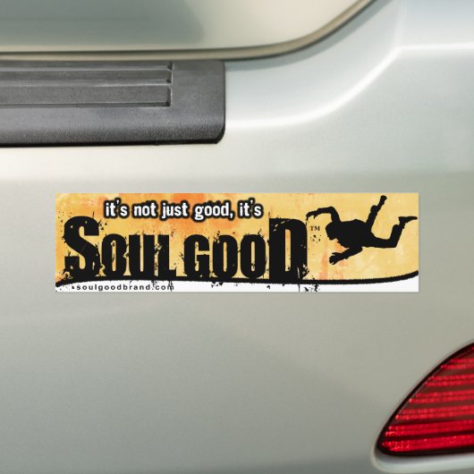 Skydive Bumpersticker: Soul Good Bumpersticker (Op auto)