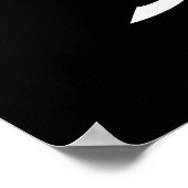 Skydive de grond is de grens poster (Hoek)