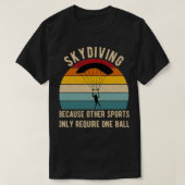  Skydive Extreme Athlete Design voor een Skydi T-shirt (Design voorkant)