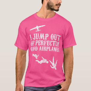 Skydive Goggles Skydiving Helmet Skydiving Gears S T-shirt