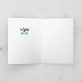 Skydive - Groene tekst Kaart (Binnen)