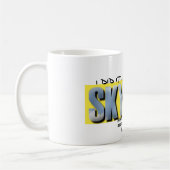 skydive, ik deed het... en leefde! koffiemok (Links)