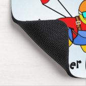 Skydive - Ik zou liever skydiven! -Blauw Muismat (Hoek)