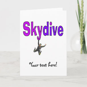 Skydive Paars Kaart