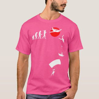 Skydive Parachutist Parachute Skydiver Gift Ideeën T-shirt
