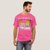 Skydive Parachutist Paraglider Skydivi T-shirt (Voorkant volledig)