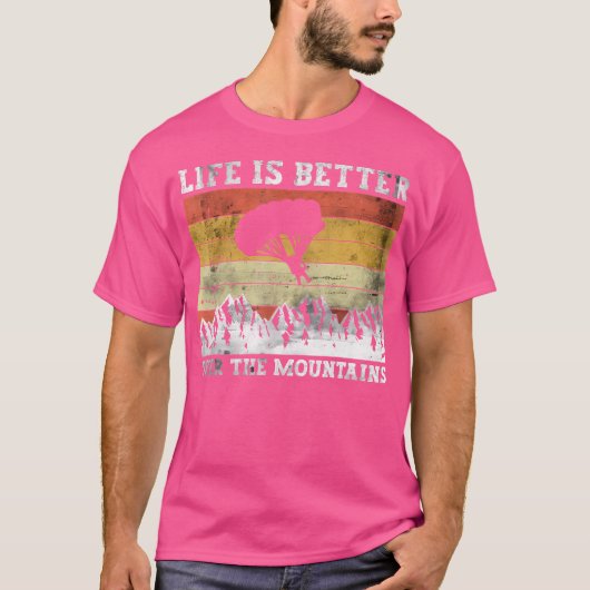 Skydive Parachutist Paraglider Skydivi T-shirt (Voorkant)