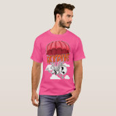 Skydive Parachutist Skydiver Skydiving T-shirt (Voorkant volledig)