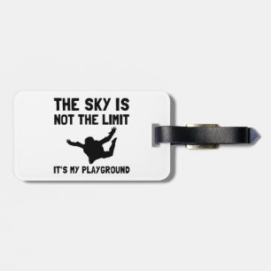 Skydive Playground Bagagelabel