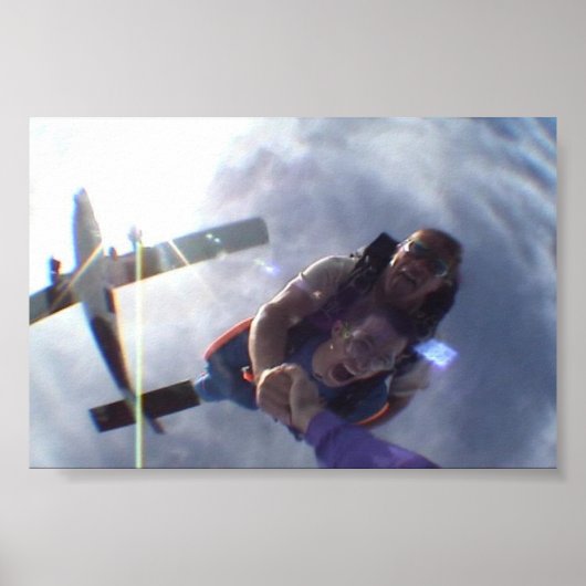 skydive poster (Voorkant)