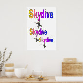 Skydive Poster (Keuken)