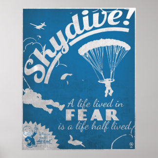 Skydive. Poster
