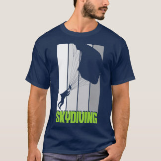 skydive skydiver parachute parachute j t-shirt
