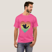 Skydive Skydiving Indoor Parachute Jumping T-shirt (Voorkant volledig)