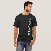 Skydive Skydiving Skydiver Parachute T-shirt (Voorkant volledig)