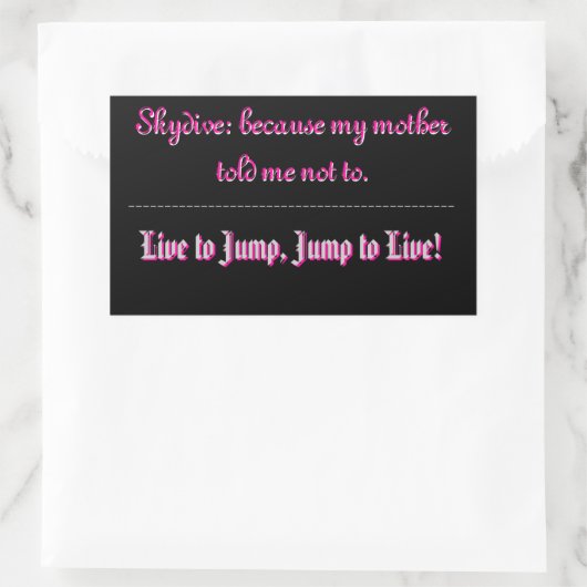 Skydive Stickers (Tas)