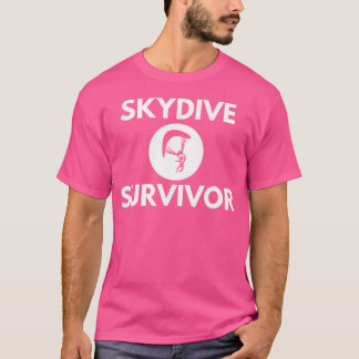 Skydive Survivor Grappig Skydiving T-shirt