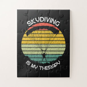 Skydiven Is Mijn Therapie Legpuzzel