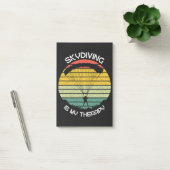 Skydiven Is Mijn Therapie Post-it® Notes (Kantoor)