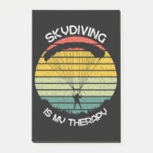 Skydiven Is Mijn Therapie Post-it® Notes (Voorkant)