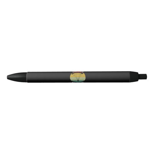 Skydiven Is Mijn Therapie Zwarte Inkt Pen (Voorkant)