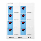 skydiver etiket (Full Sheet)