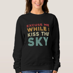 Skydiver excuseer me terwijl ik de Sky kus Trui